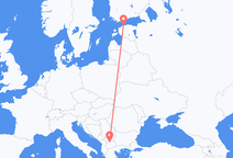 Flights from Tallinn to Skopje