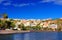 Photo of aerial view of San Sebastian de la Gomera with beach, Canary Islands, Spain.