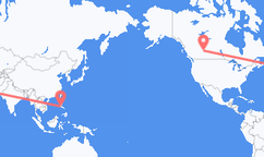 Edmonton to Manila