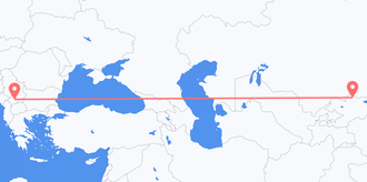 Kyrgyzstan to Kosovo