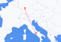 Flights from Stuttgart to Naples