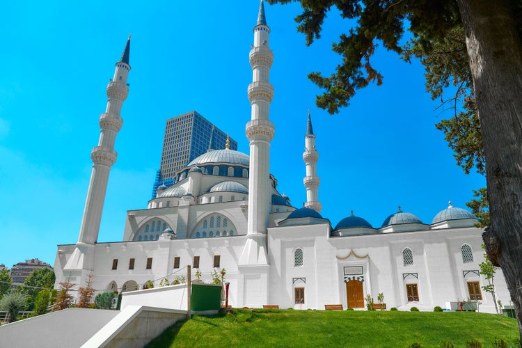 New Mosque in Tirana. Albania