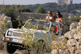 Gozo en un día Jeep Tour con paseo en barco privado a Gozo y regreso