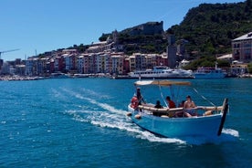 Tour de 3 horas en barco al atardecer de ida desde Monterosso a La Spezia