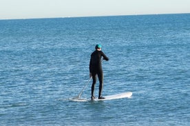 Stand Up Paddling Boarding Tour och Paella Lunch i Valencia