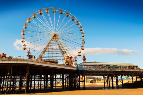 Photo of Central Pier Ferris Wheel, Lancashire, England, UK.