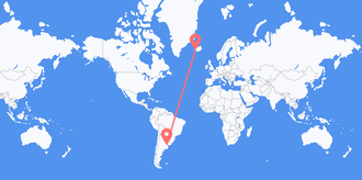 Argentina to Iceland