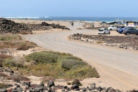 EBike Corralejo Tour -tulivuoret ja Fuerteventuran pohjoisrannikko