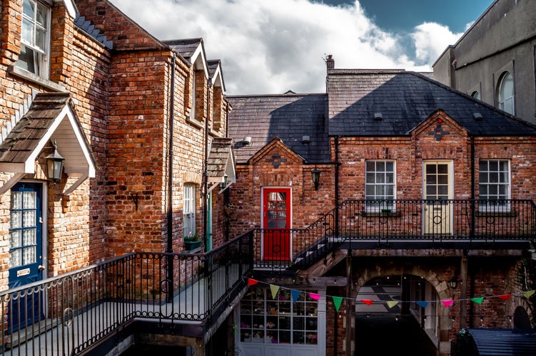 photo of view of Hidden architecture of Derry, Londonderry, Norhern Ireland.