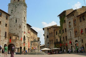 San Gimignano einkagönguferð með faglegum leiðsögumanni