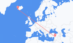 Flights from Reykjavík to Gaziantep