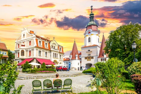 photo of  view of Stone Gate in Krems, Austria,Vienna Austria.