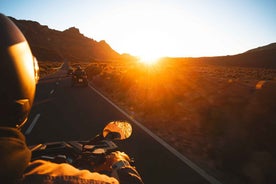 Frá Santiago del Teide: Sólsetursferð á fjórhjóli til Mount Teide