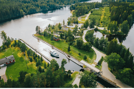 Canal hopping cruise from Savonlinna to Heinävesi