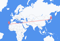 Flights from Sapporo to Las Palmas