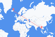 เที่ยวบิน จาก กรุงเทพมหานคร, ไทย ไปยัง Egilsstaðir, ไอซ์แลนด์