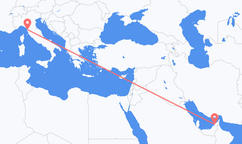 Vluchten van Dubai naar Pisa