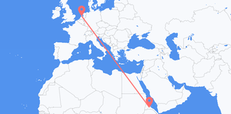 เที่ยวบินจาก เอริเทรียไปยัง เนเธอร์แลนด์