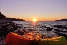 Sunset Kayak Tour í Hvar Town, Króatíu