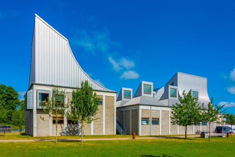 Utzon center in Danish town Aalborg.