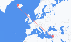 Flights from Amman to Reykjavík