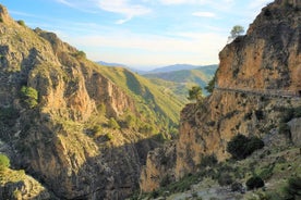 Excursión a la Garganta El Saltillo y pueblo blanco desde Málaga