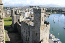 Feriehuse i Caernarfon, Wales