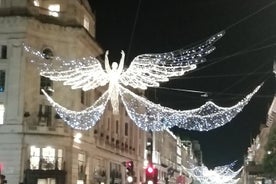 Tour privado a pie por las luces navideñas en Londres con un local