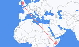 Flüge von Somalia nach Wales