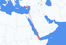 Flights from Balbala to Larnaca