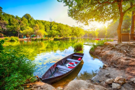 Photo of Kravice waterfalls in the National Park of Bosnia and Herzegovina.