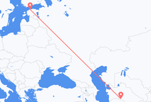 Flug frá Ashgabat til Tallinn