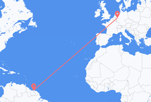 Voli da Paramaribo a Düsseldorf