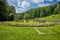 Photo of Sarmizegetusa Regia, Dacian ruins Fortress in Sarmisegetuza (sarmisegetusa), the most important Dacian military, religious and political centre, Orastie Mountains, UNESCO world heritage site, Romania .