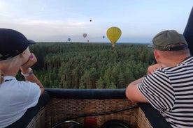 From Vilnius: Suburbs Hot Air Balloon Ride w/ Hotel Transfer