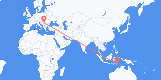 Flyrejser fra Timor-Leste til Serbien