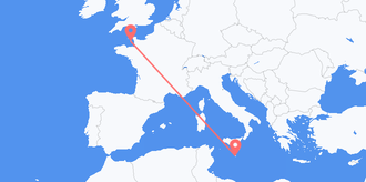 Jersey to Malta