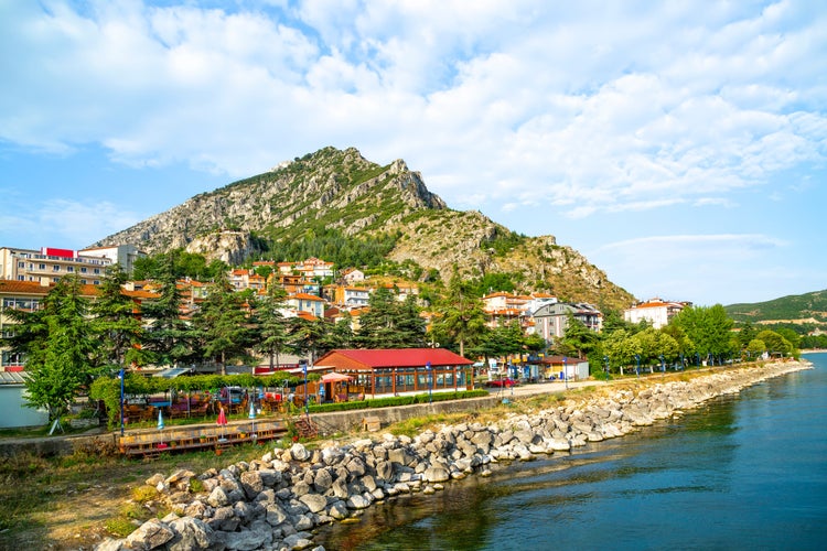 Photo of Egirdir is a city built on the slopes of the mountains Isparta ,Turkey.