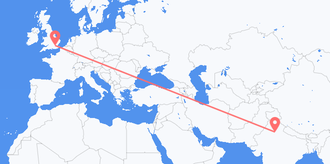 Flug frá Indlandi til Bretlands