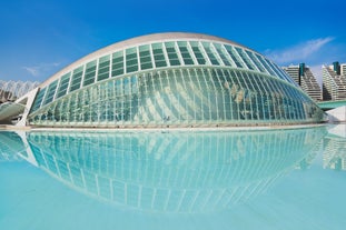 Photo of view from the top of the Space Metropol Parasol (Setas de Sevilla) one have the best view of the city of Seville, Spain.