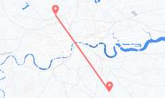 Train tickets from Beckenham to Hampstead