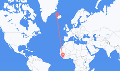 Flights from Monrovia to Reykjavík