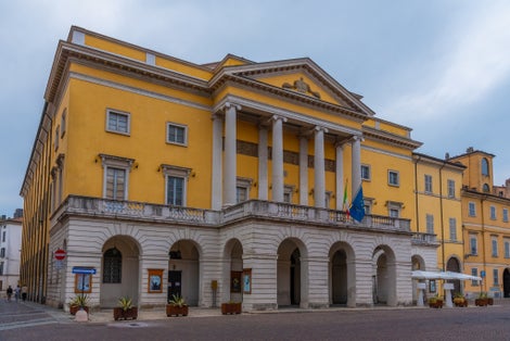 Photo of Municipal theatre in Piacenza, Italy.