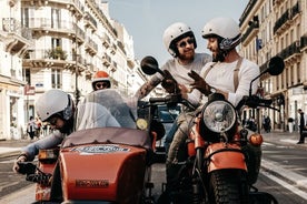 Paris Vintage Private & Bespoke Tour on a Sidecar Motorcycle