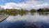 Victoria Park Pond, Glasgow City, Scotland, United Kingdom