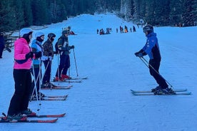 Ski-/snowboardlessen op de hellingen van Poiana Brasov