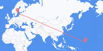 Marshall Islands to Sweden