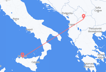 Palermo to Skopje
