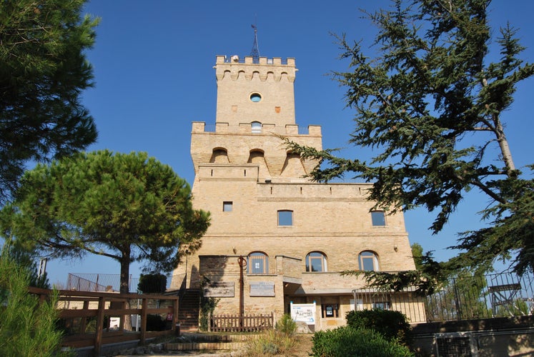 Photo of Pineto and the Cerrano's Tower, Teramo, Italy.