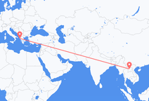 Flyrejser fra Luang Prabang til Korfu